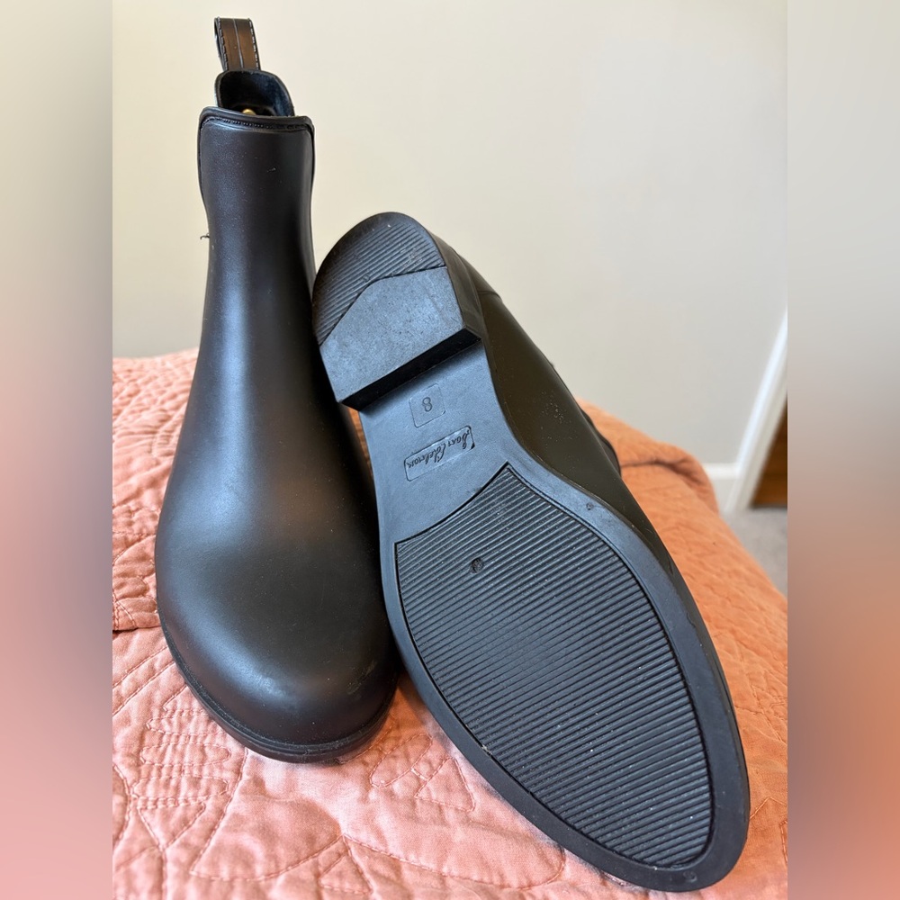 Sam Edelman Black Winter Rain Boots